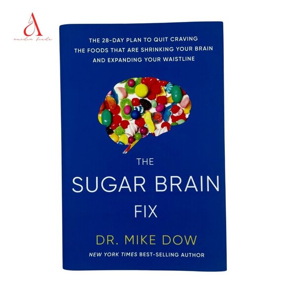 📚 3/$25 The Sugar Brain Fix by Dr. Mike Dow | Hardcover - Picture 1 of 5